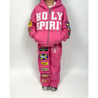 Holy Patchwork Hoodie - Holy Spirit Clothing Co.