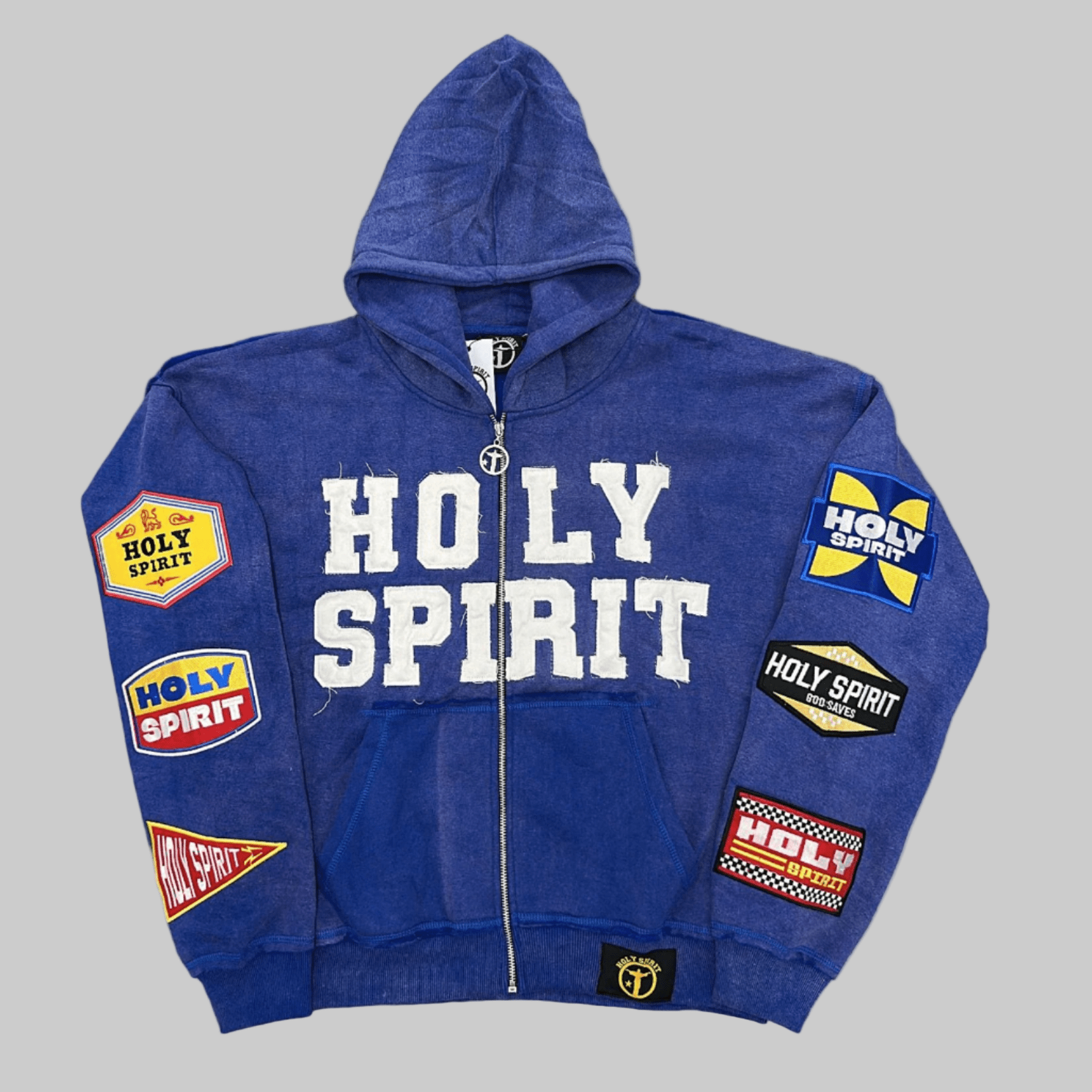 Holy Patchwork Hoodie - Holy Spirit Clothing Co.