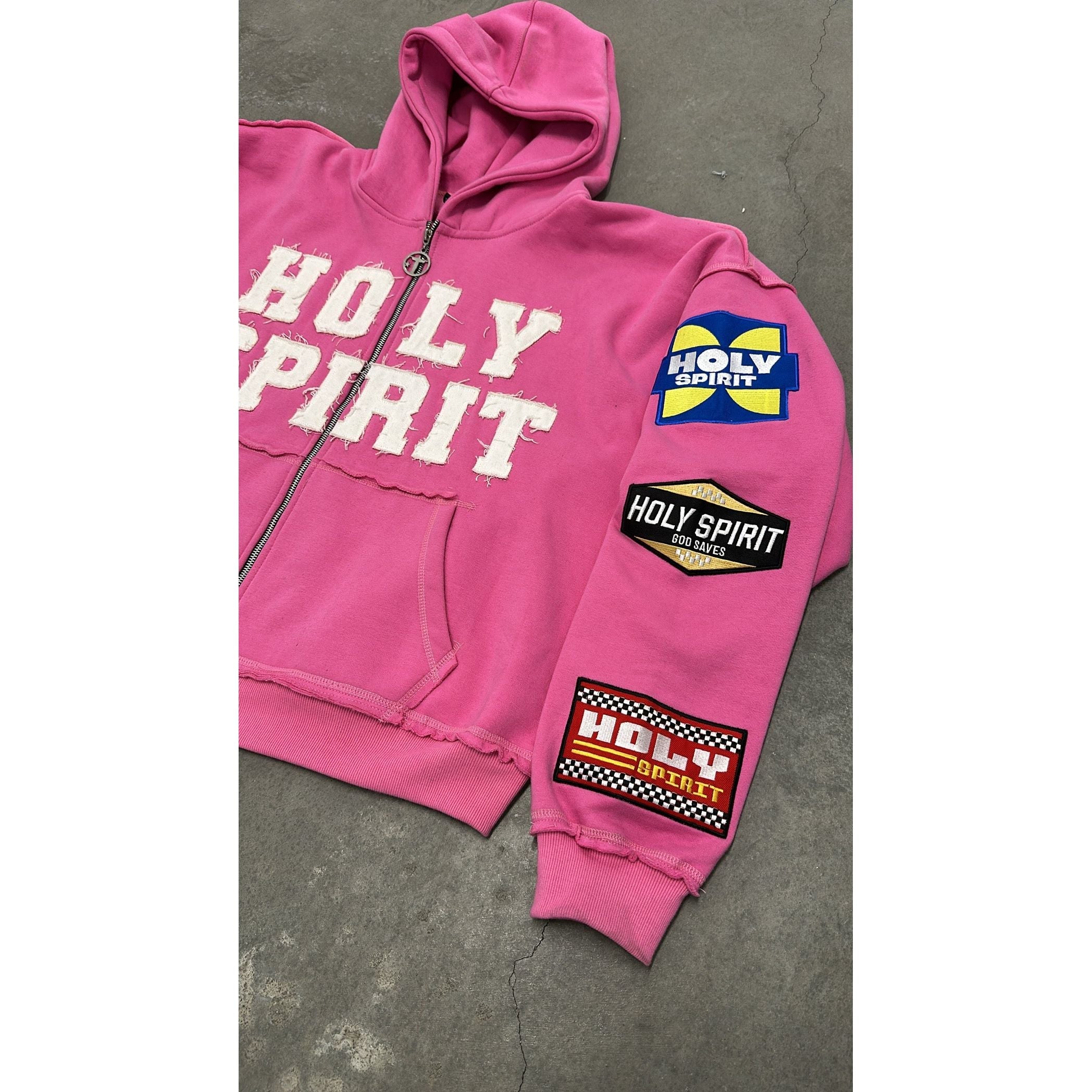 Holy Patchwork Hoodie - Holy Spirit Clothing Co.