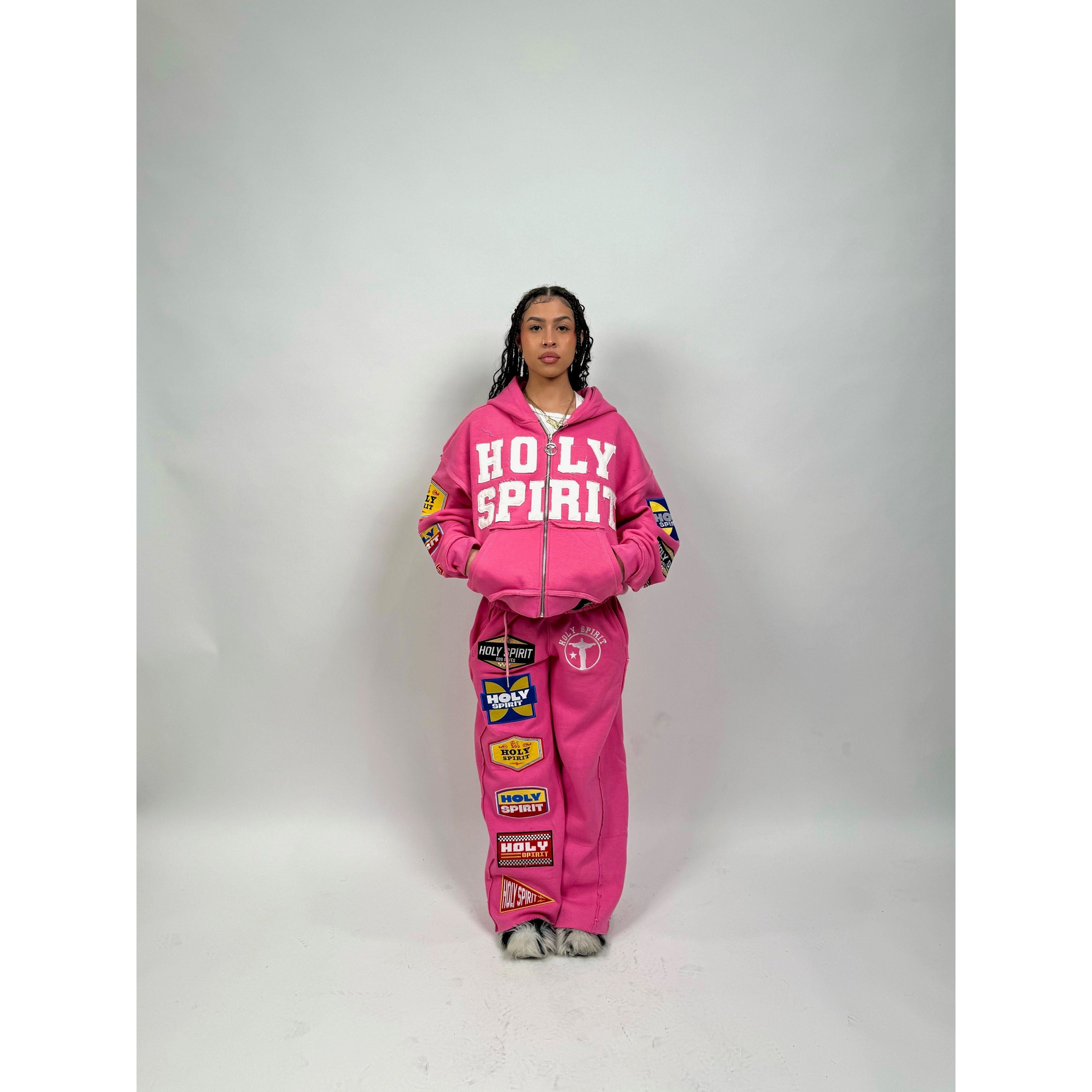 Holy Patchwork Sweats - Holy Spirit Clothing Co.