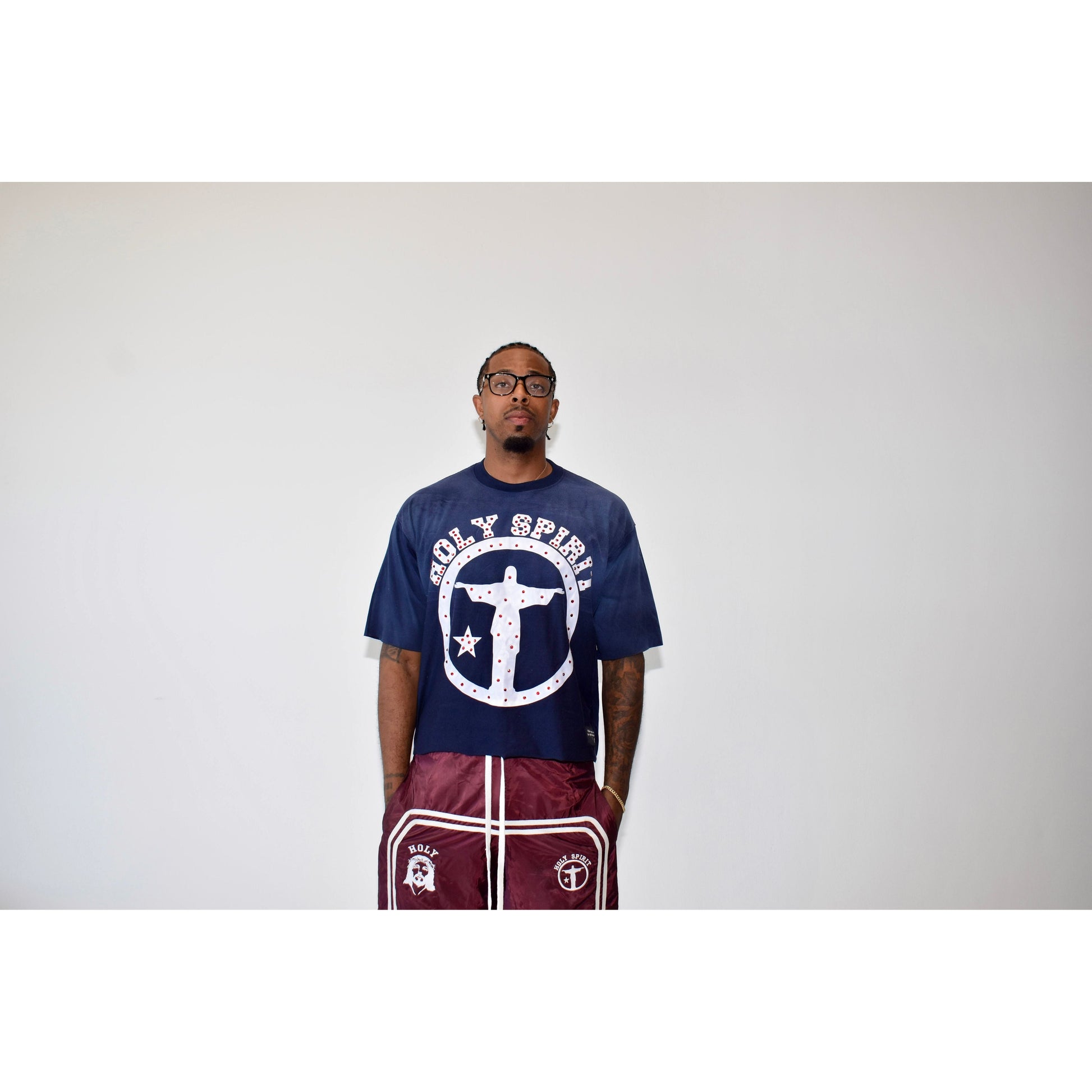 Holy Rhinestone Tee - Holy Spirit Clothing Co.