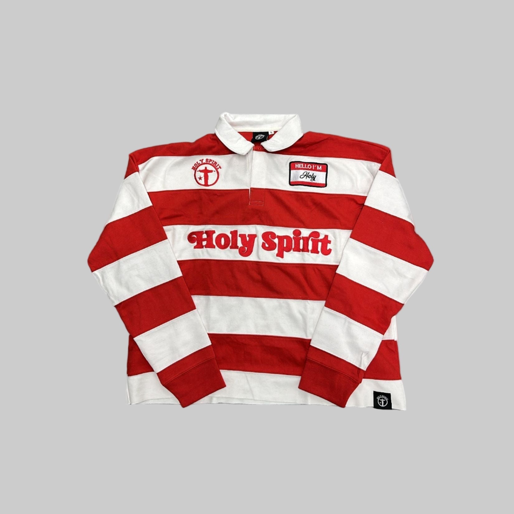 Holy Rugby (Cherry) - Holy Spirit Clothing Co.
