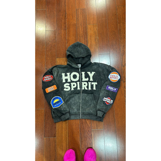 Holy Spirit Patchwork Hoodie - Holy Spirit Clothing Co.