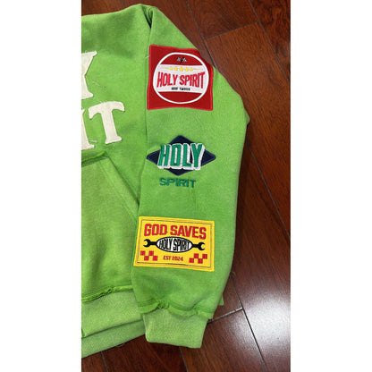 Holy Spirit Patchwork Hoodie - Holy Spirit Clothing Co.
