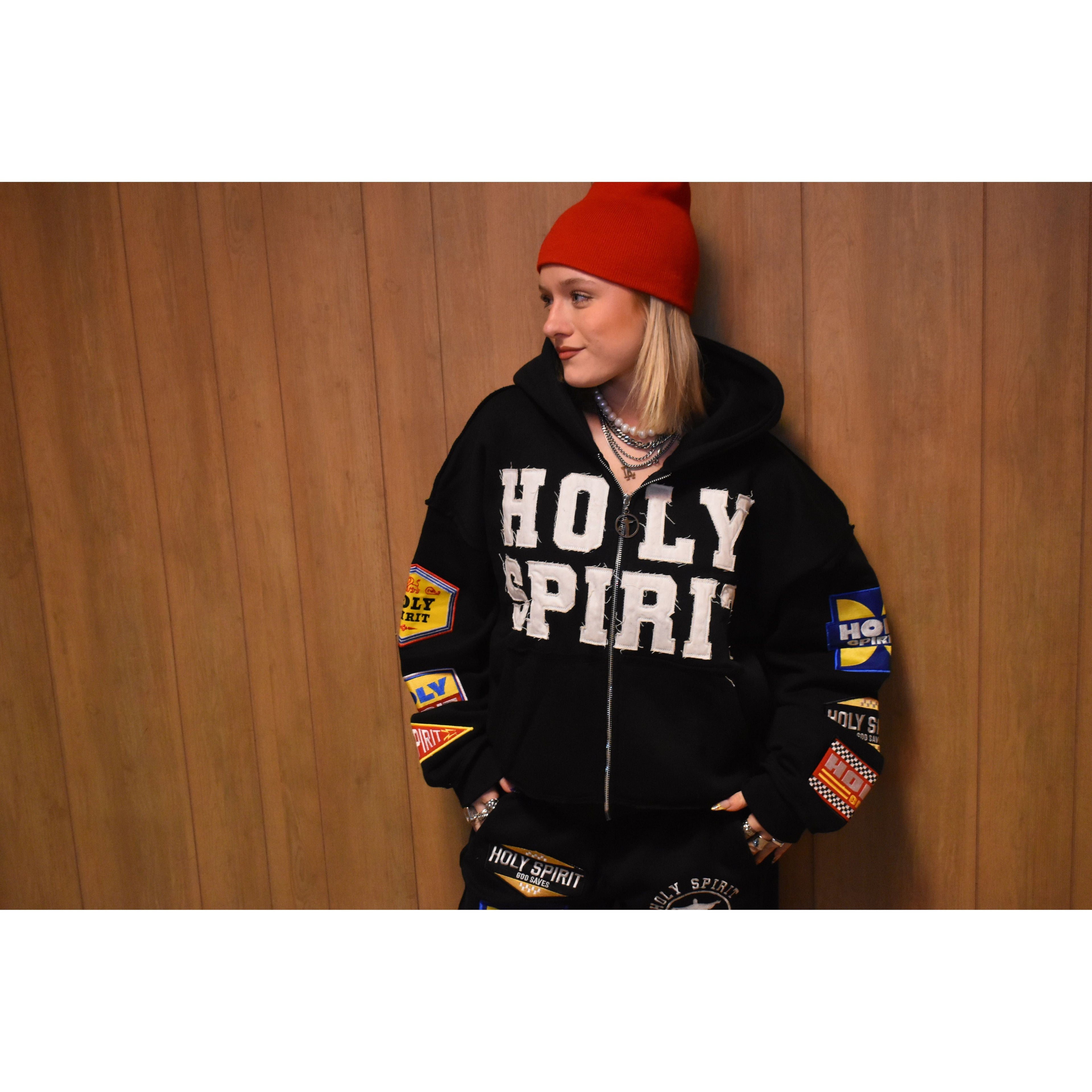 Holy Spirit Patchwork Hoodie - Holy Spirit Clothing Co.