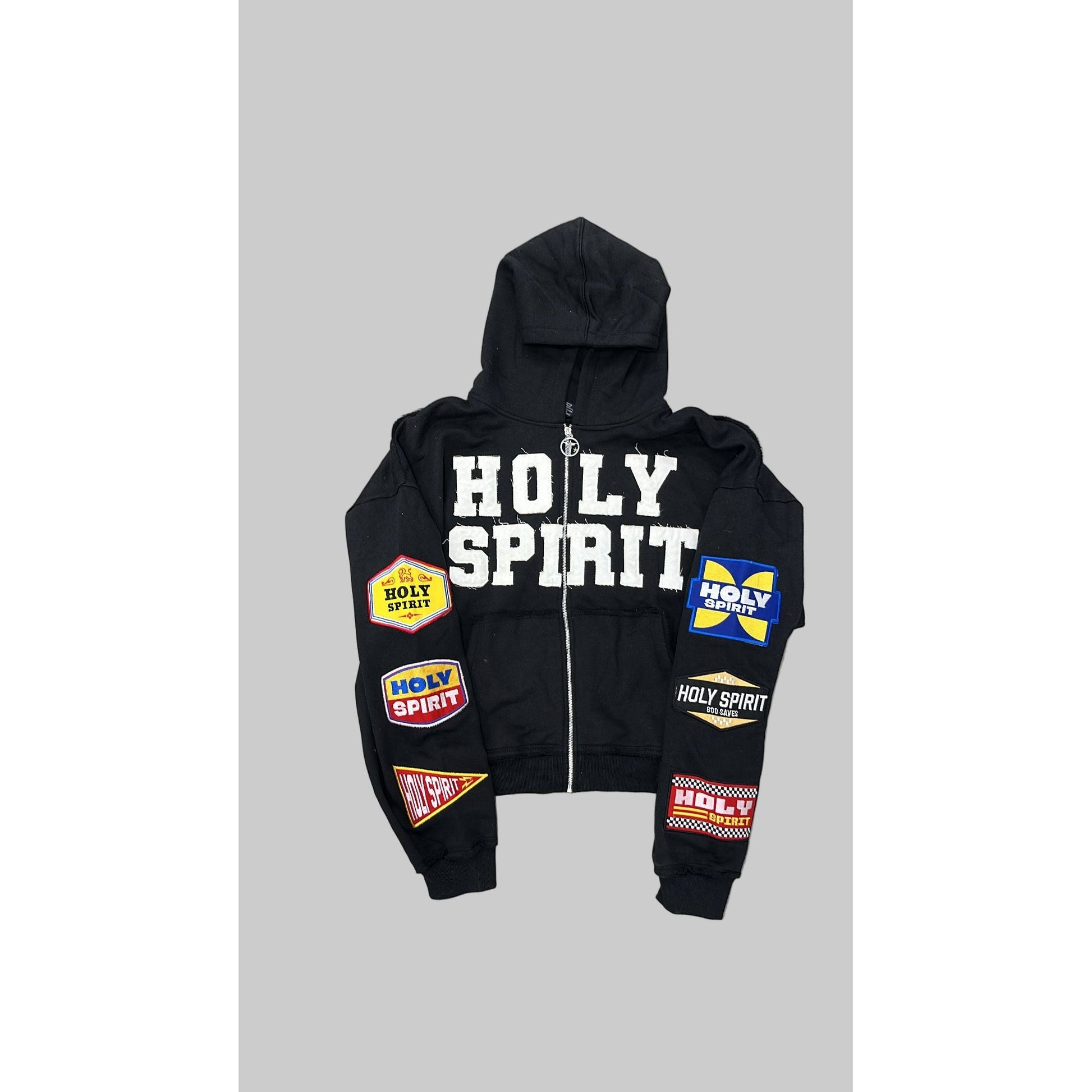 Holy Spirit Patchwork Hoodie - Holy Spirit Clothing Co.