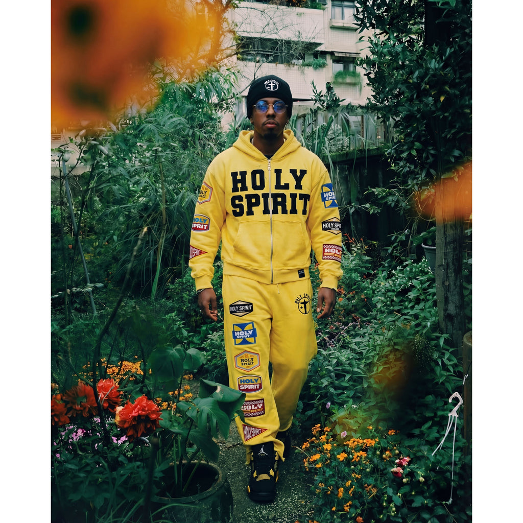 Holy Spirit Patchwork Hoodie - Holy Spirit Clothing Co.