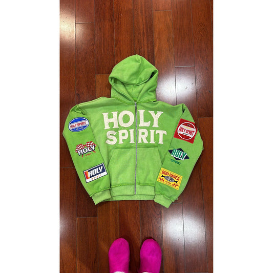 Holy Spirit Patchwork Hoodie - Holy Spirit Clothing Co.