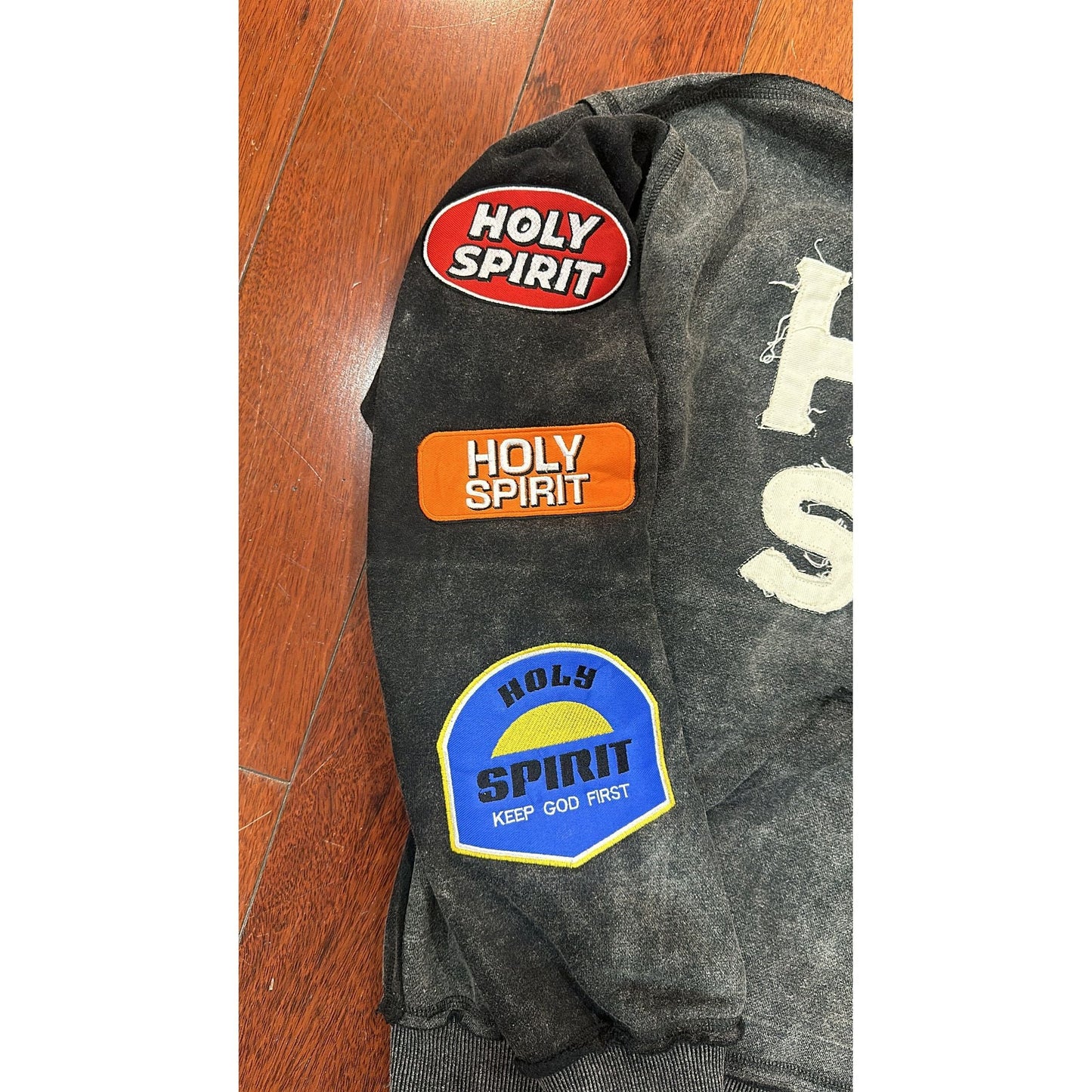 Holy Spirit Patchwork Hoodie - Holy Spirit Clothing Co.