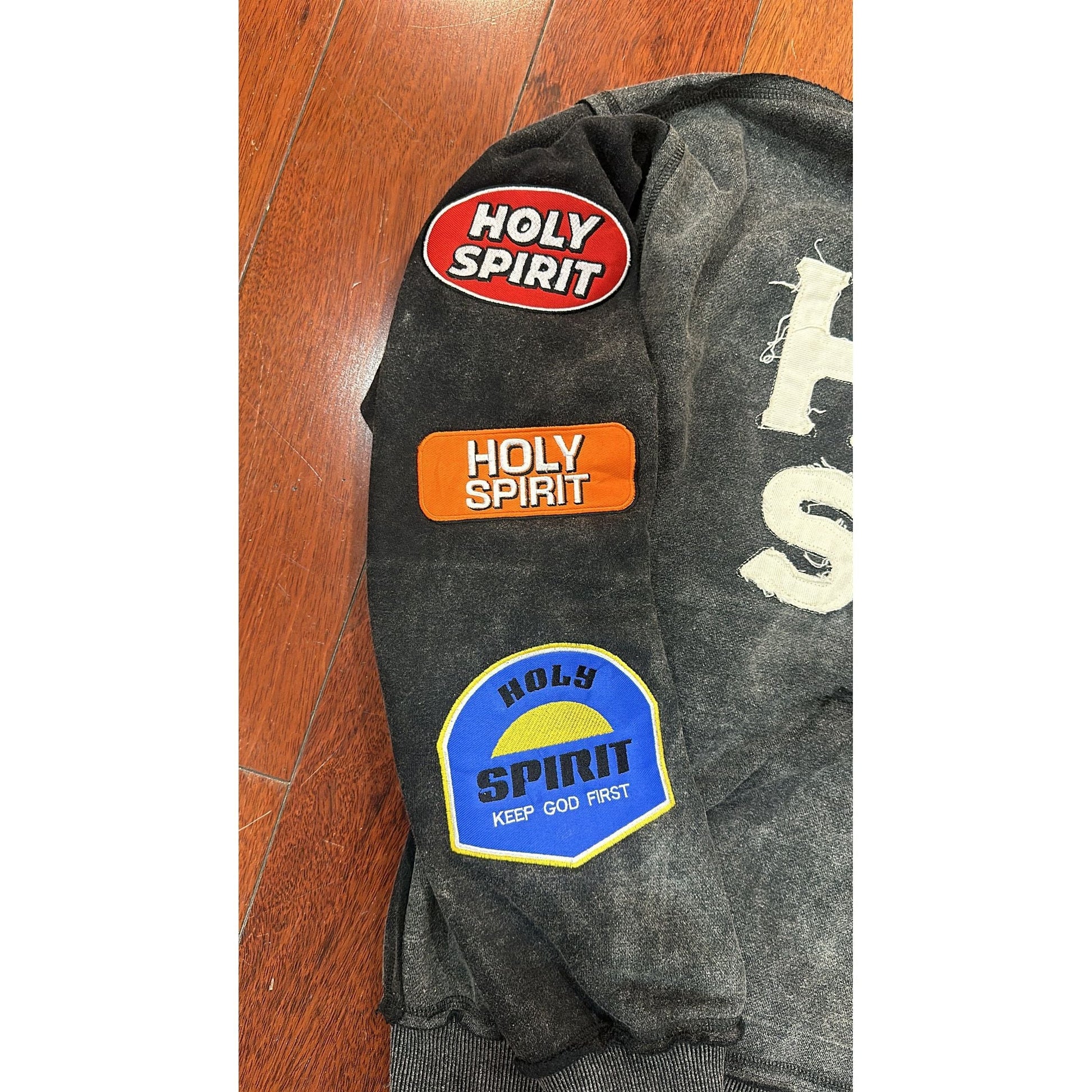 Holy Spirit Patchwork Hoodie - Holy Spirit Clothing Co.