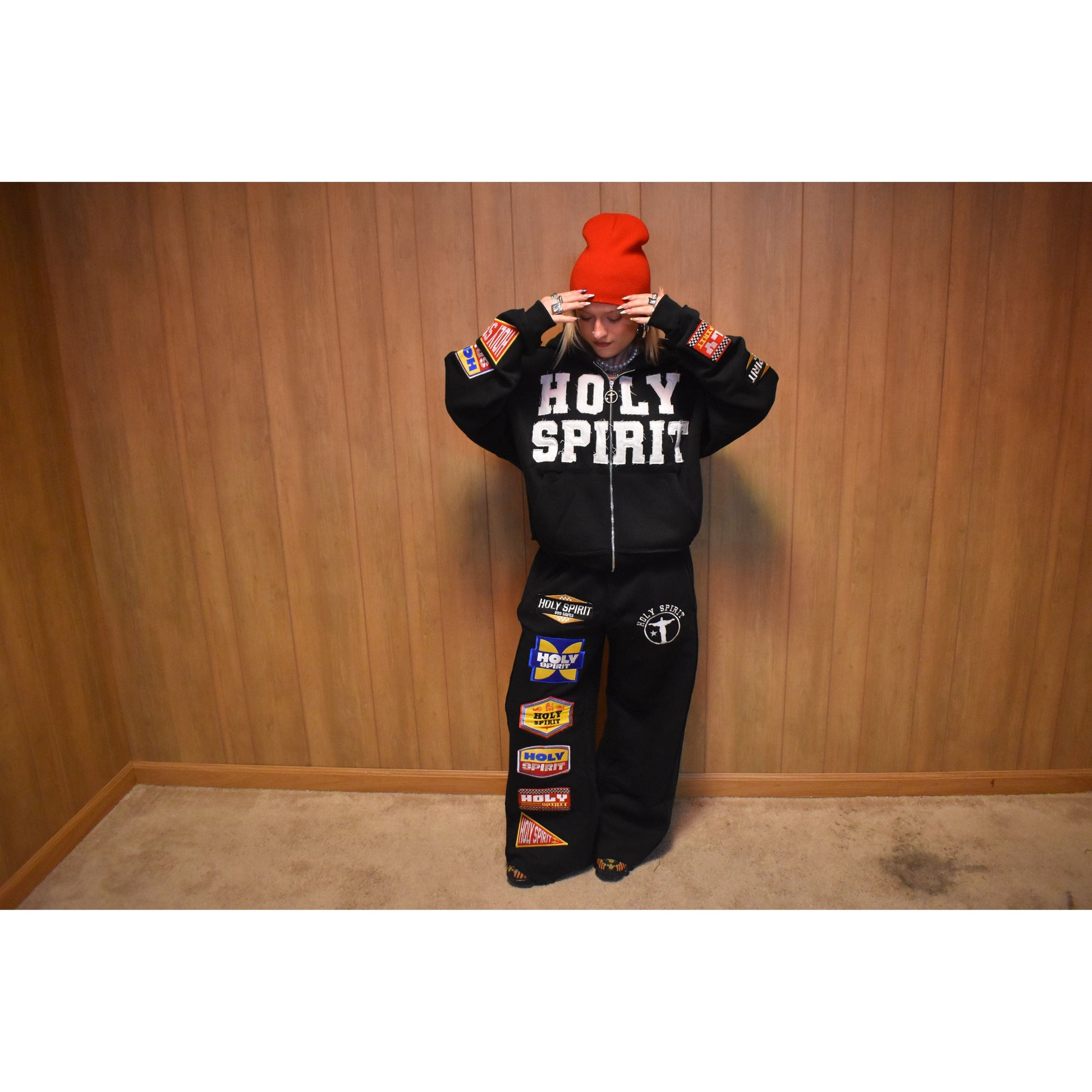 Holy Spirit Patchwork Pants - Holy Spirit Clothing Co.