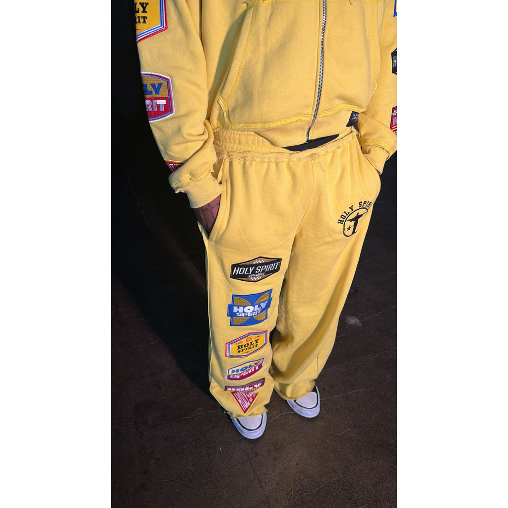 Holy Spirit Patchwork Pants - Holy Spirit Clothing Co.