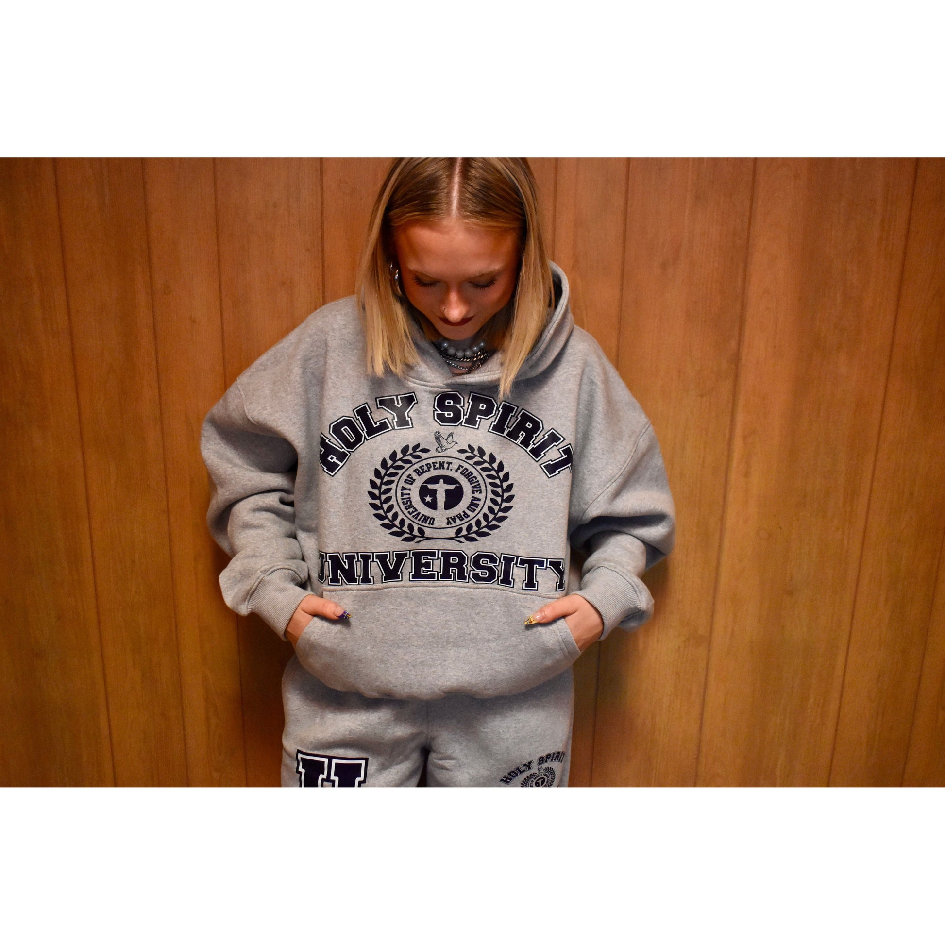 Holy University Hoodie - Holy Spirit Clothing Co.
