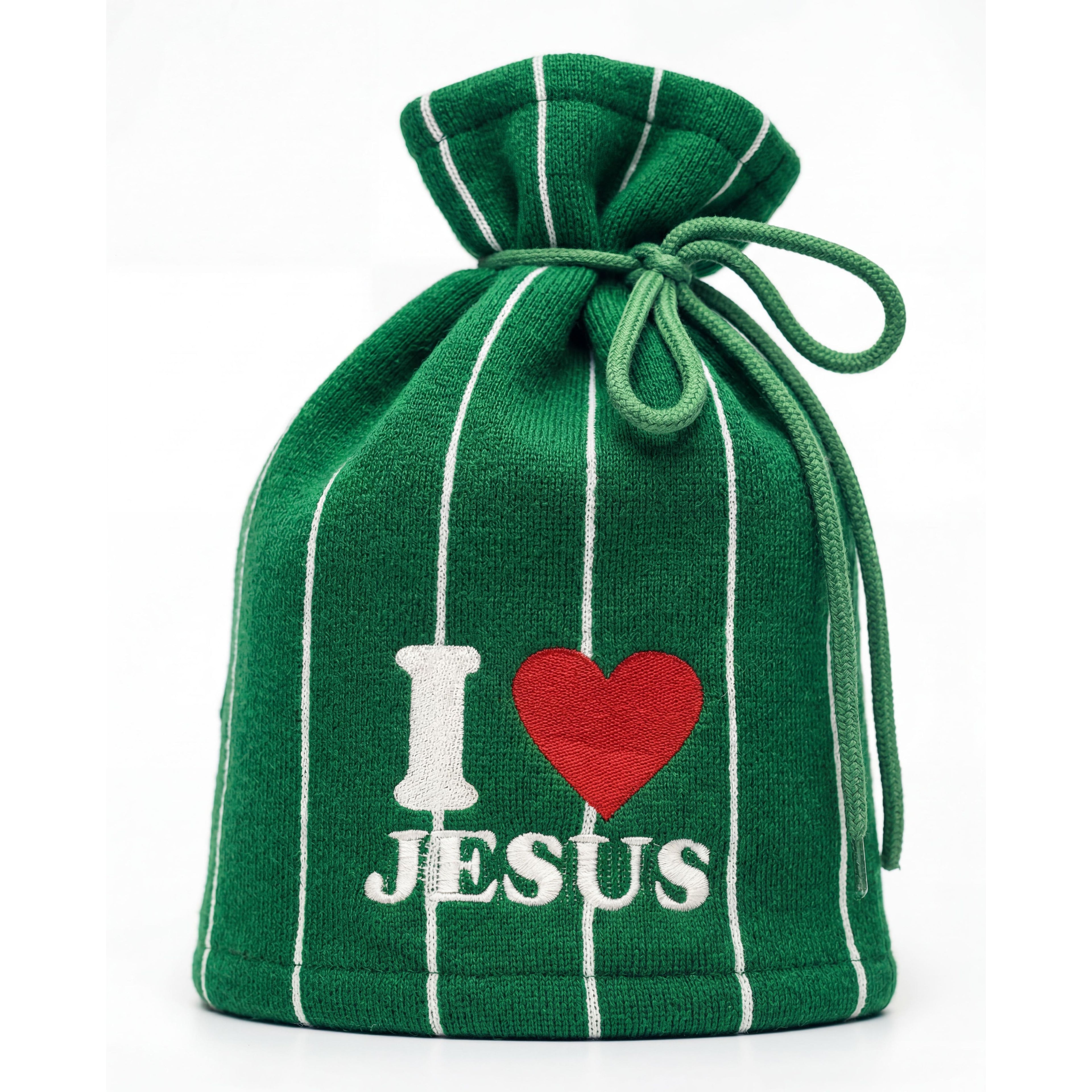I Love Jesus (Irish) Tie Beanie - Holy Spirit Clothing Co.