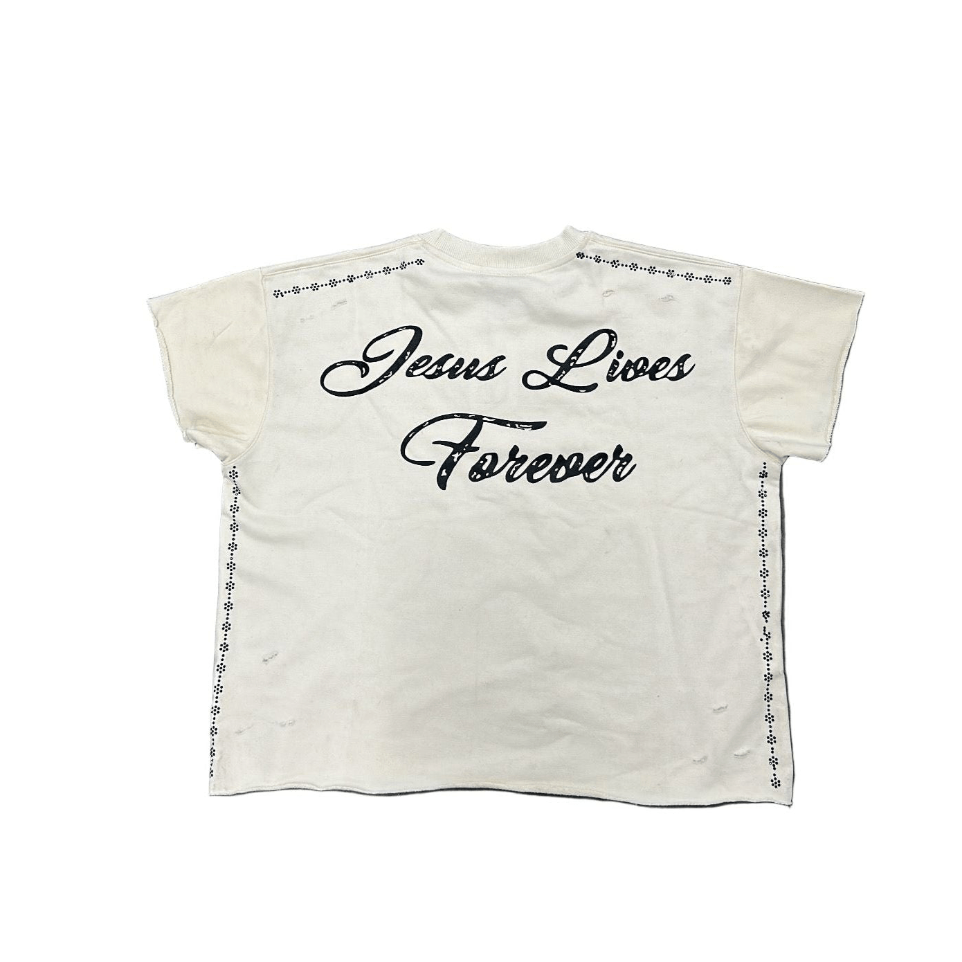 Jesus Lives Forever Cut Off - Holy Spirit Clothing Co.