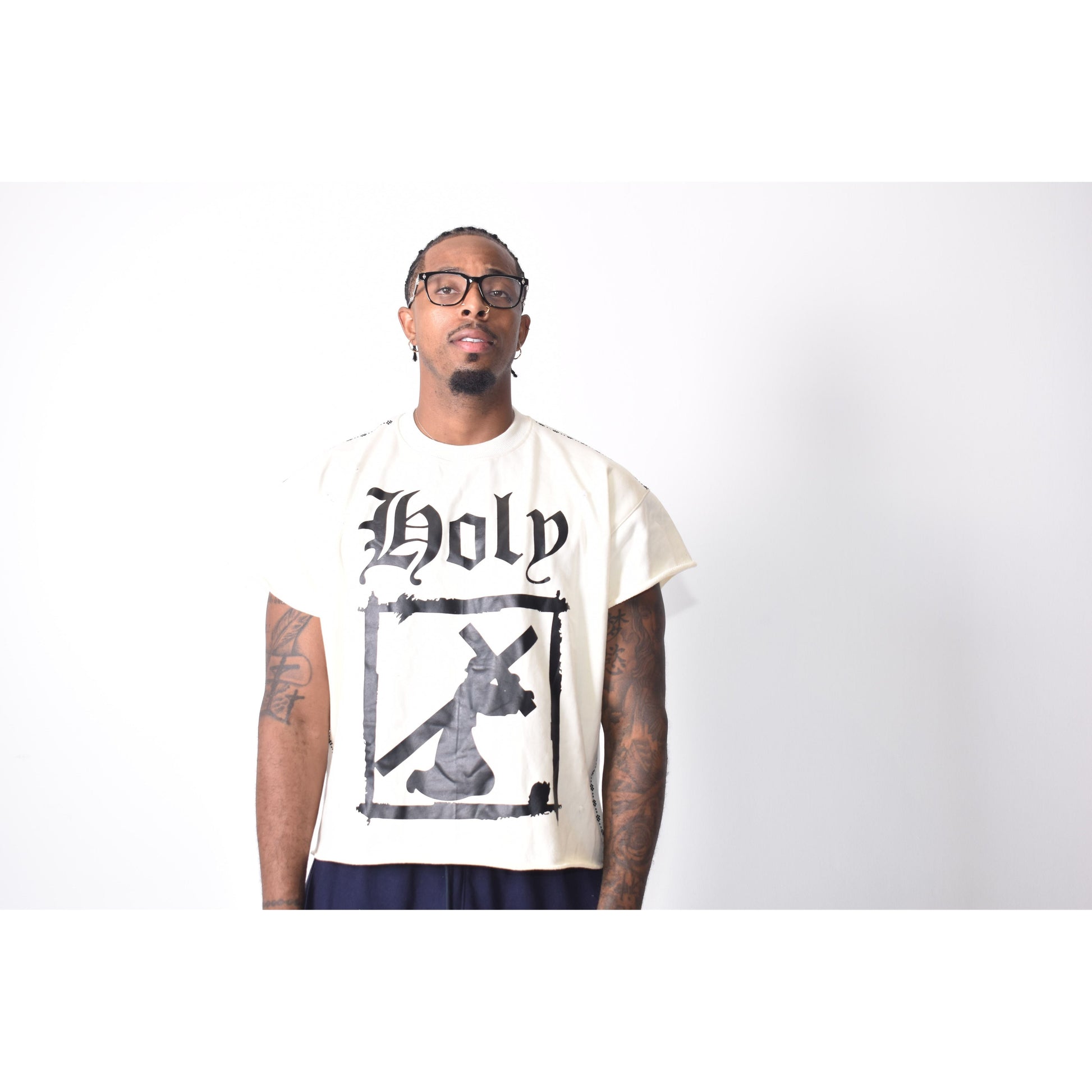 Jesus Lives Forever Cut Off - Holy Spirit Clothing Co.