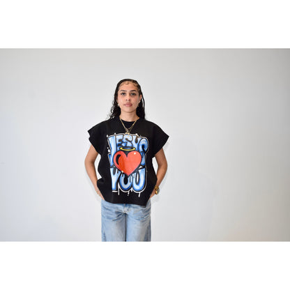 Jesus Loves You Cut Off - Holy Spirit Clothing Co.