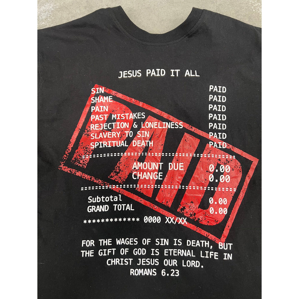 Jesus Paid it All Tee - Holy Spirit Clothing Co.