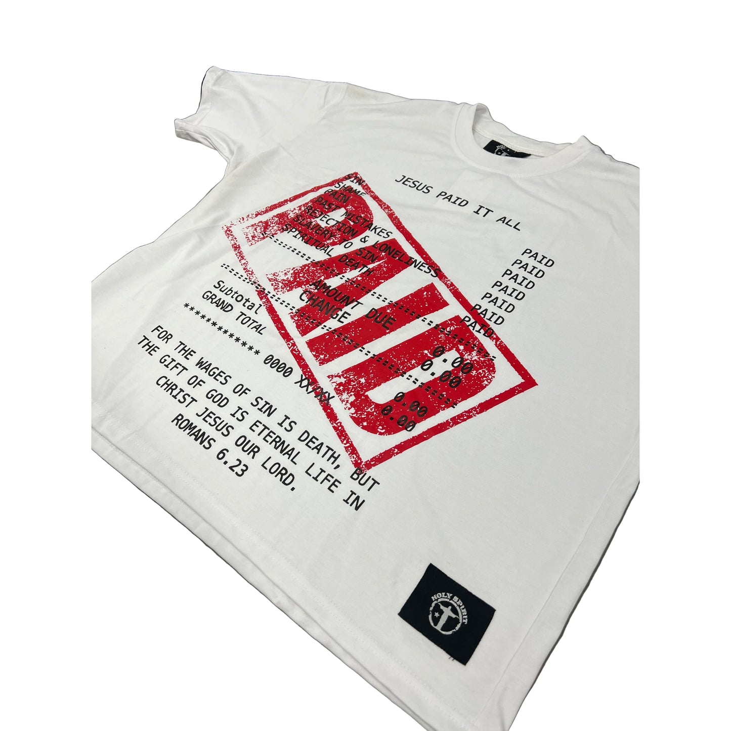 Jesus Paid It All Tee - Holy Spirit Clothing Co.