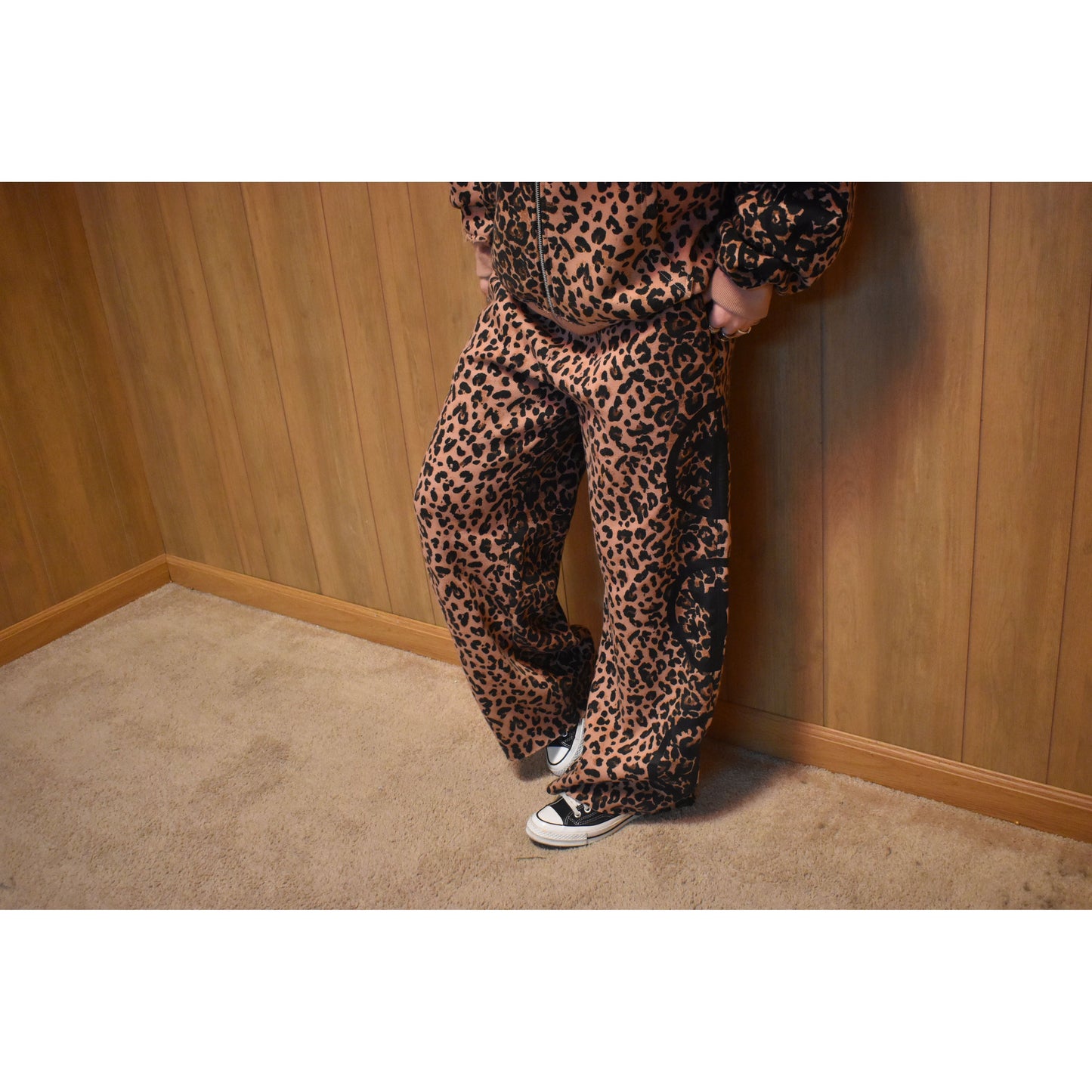 Leopard Sweatpants - Holy Spirit Clothing Co.