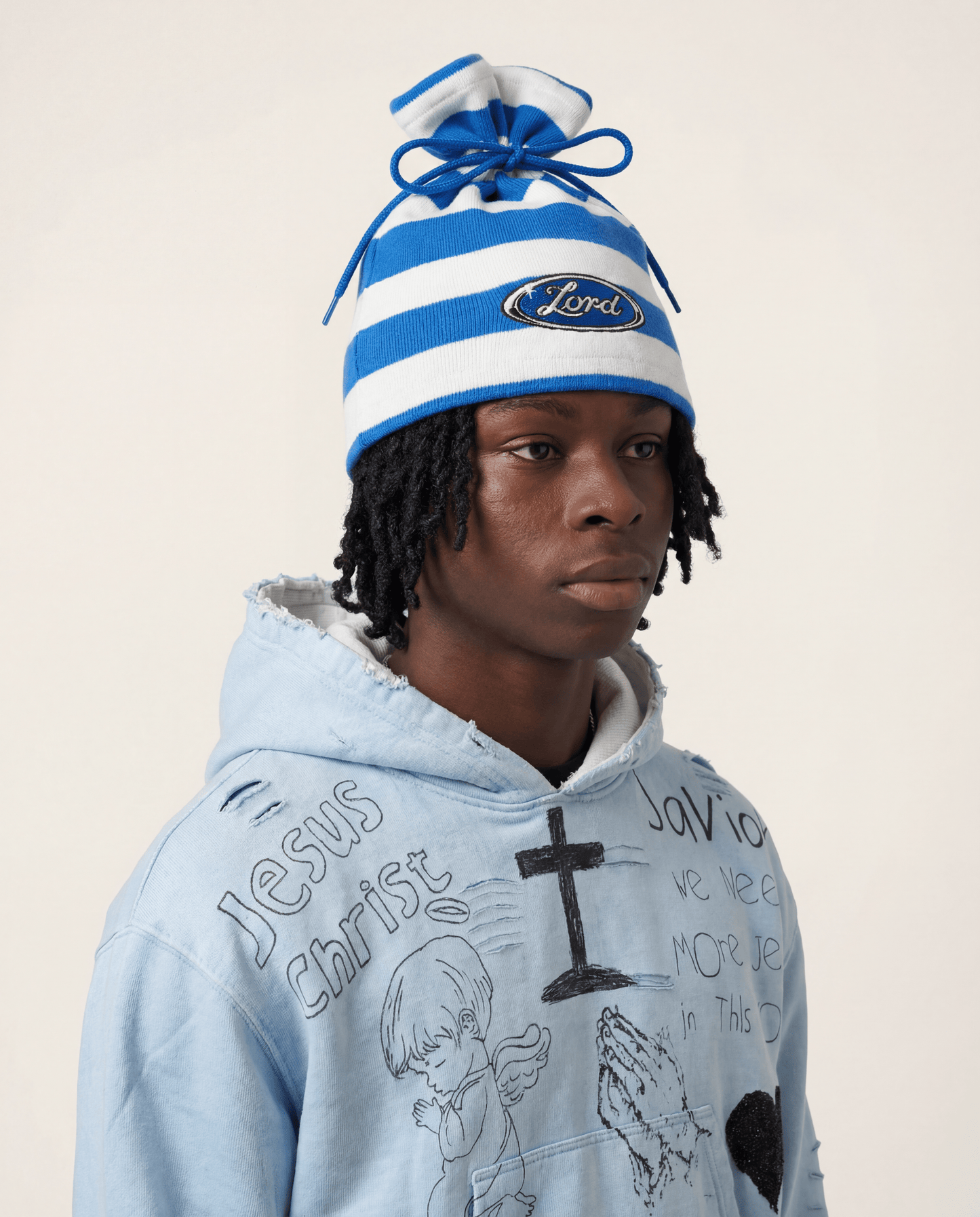 Lord Tie Beanie - Holy Spirit Clothing Co.