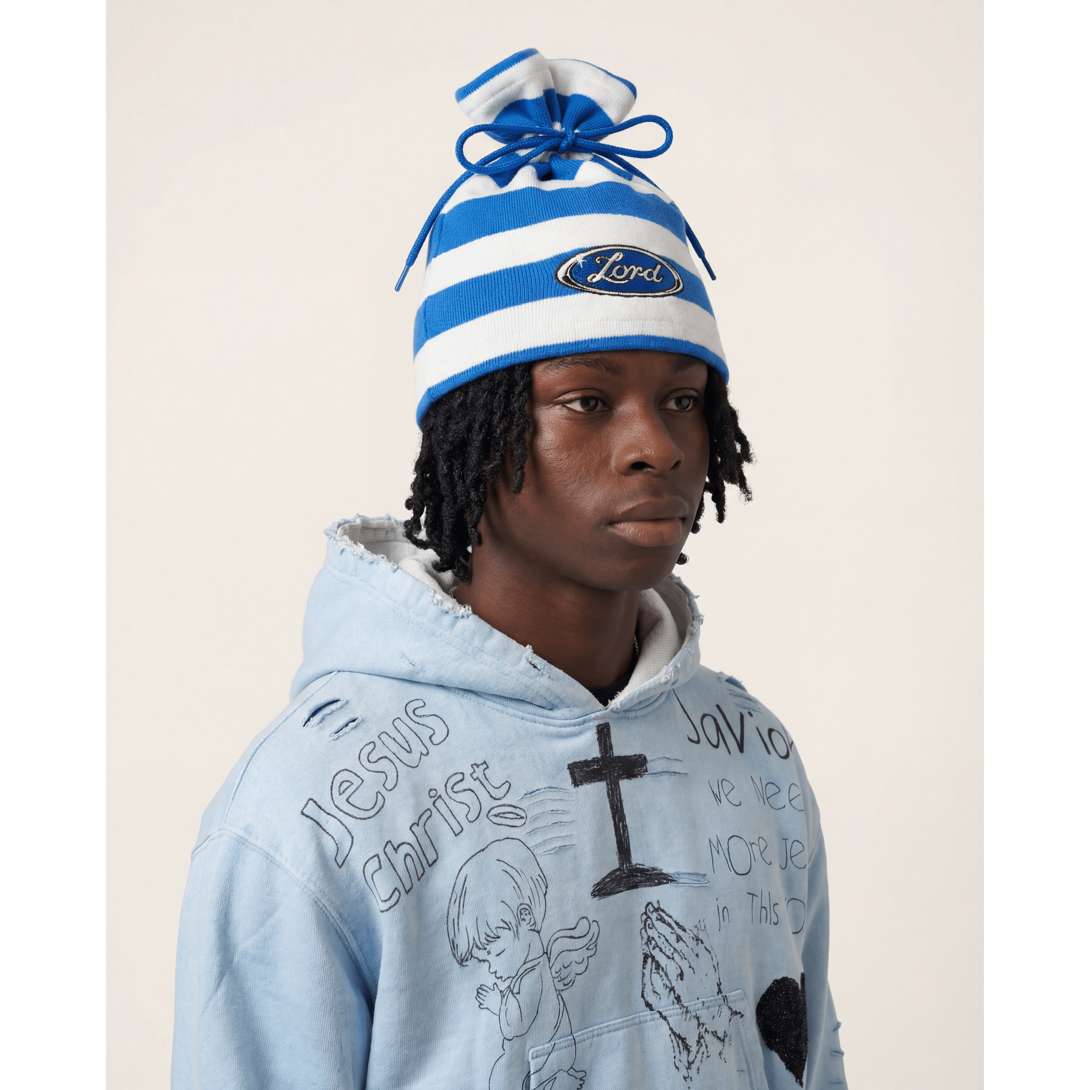 Lord Tie Beanie - Holy Spirit Clothing Co.