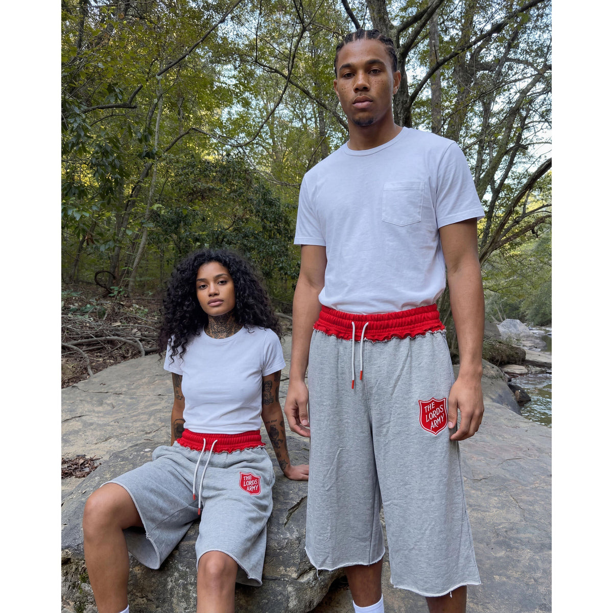 Lord's Army 3/4 Shorts - Holy Spirit Clothing Co.