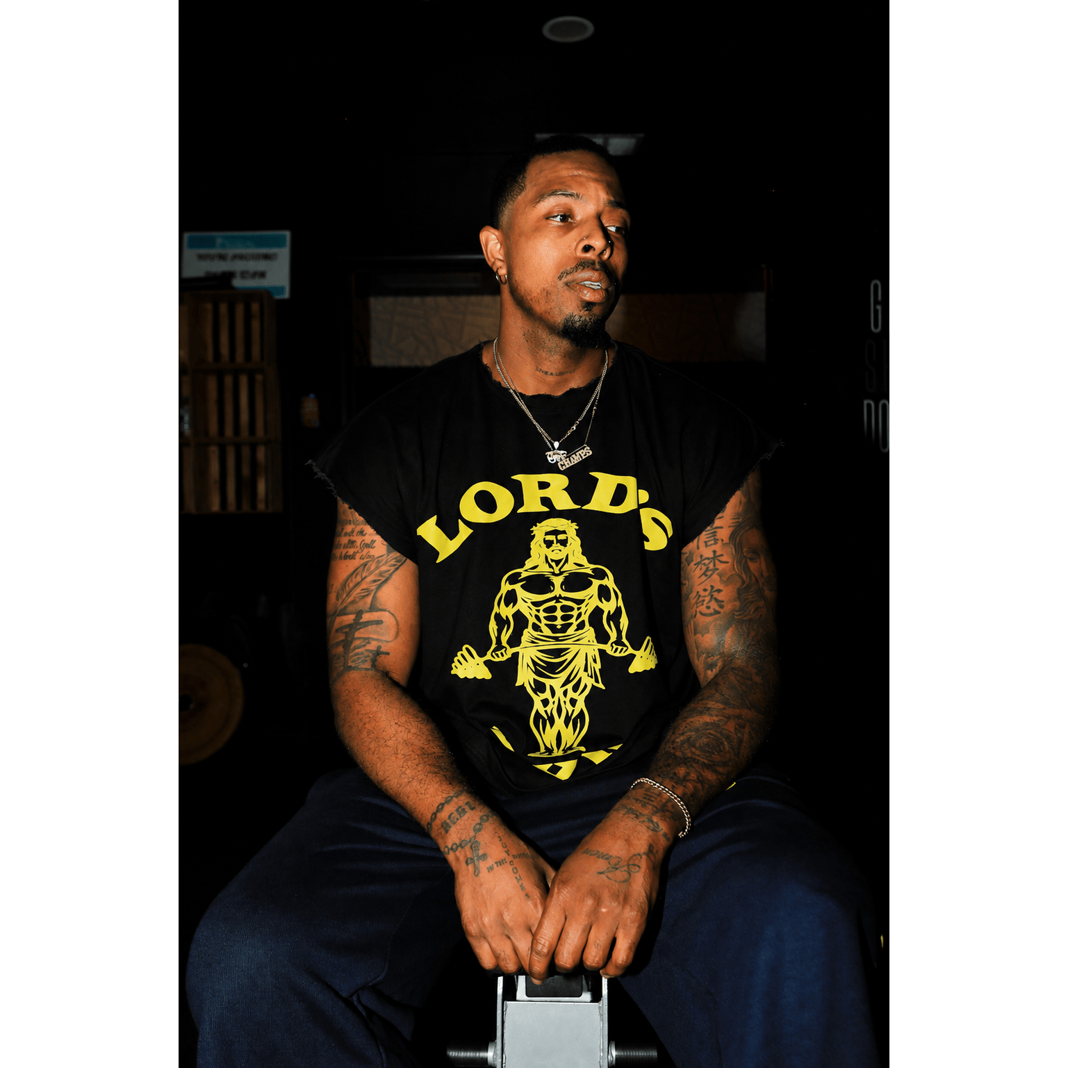 Lord's Gym Cut Off - Holy Spirit Clothing Co.