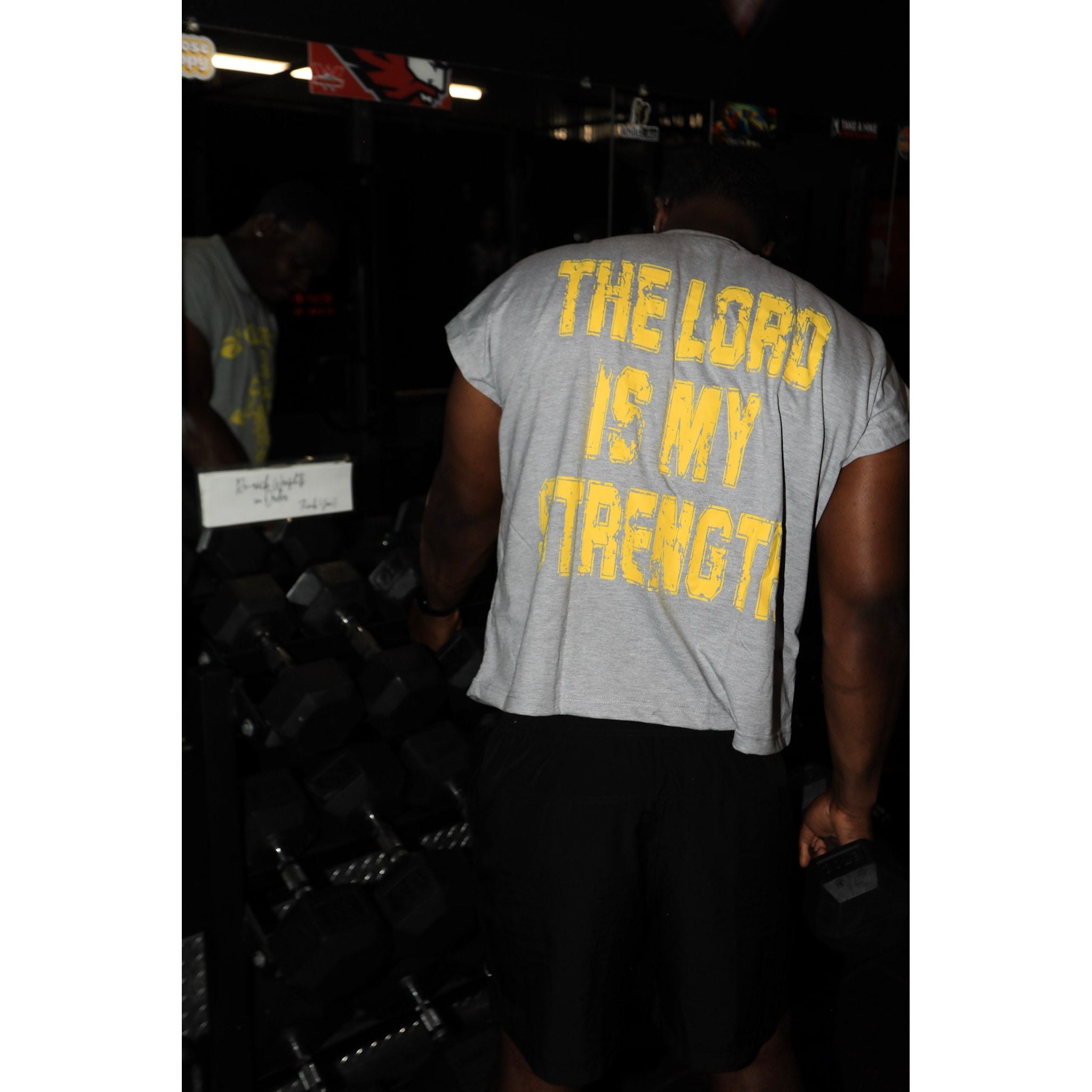 Lord's Gym Cut Off - Holy Spirit Clothing Co.