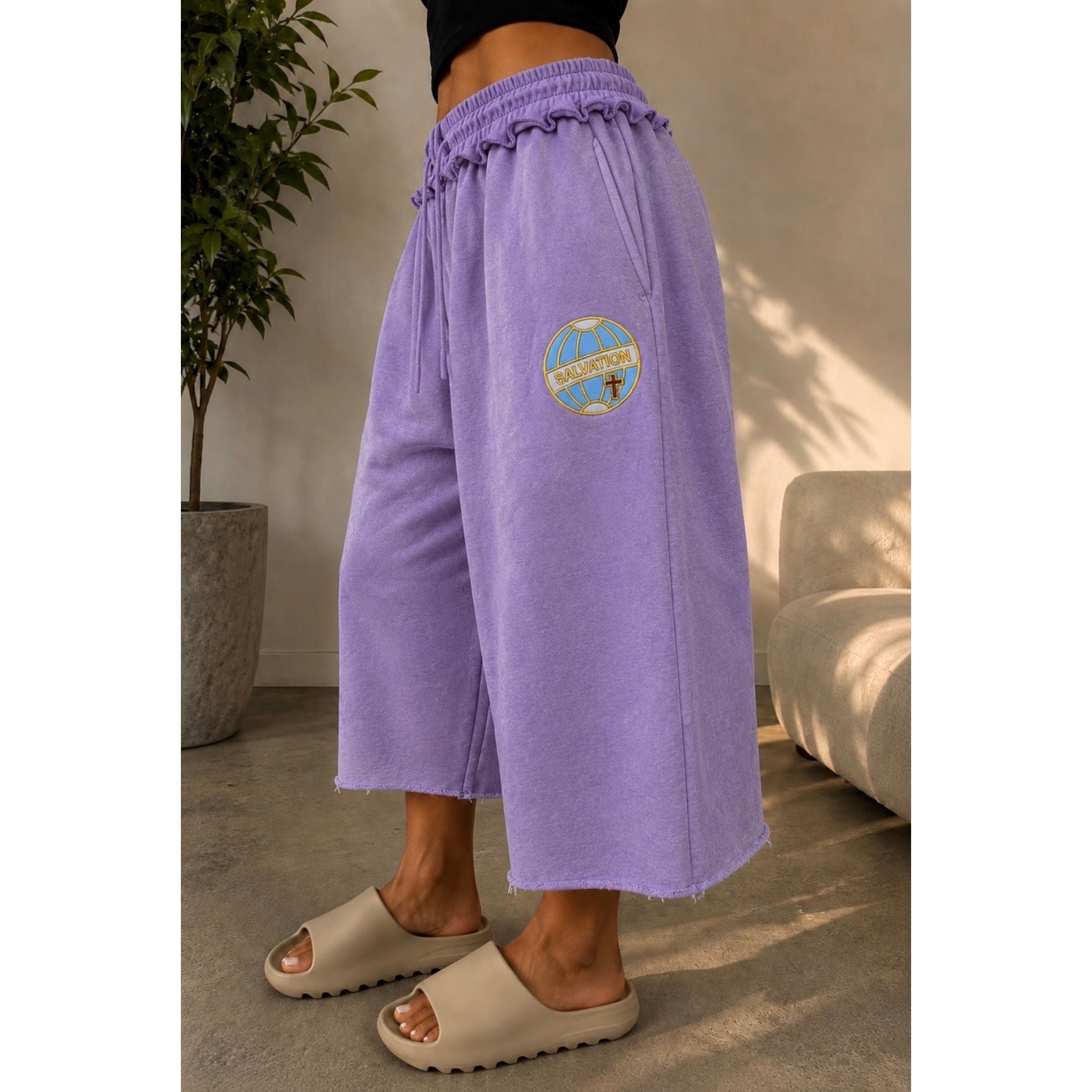 Morning Glory 3/4 Shorts - Holy Spirit Clothing Co.