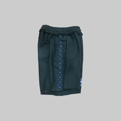 Rhinestone Holy Shorts (Black) - Holy Spirit Clothing Co.