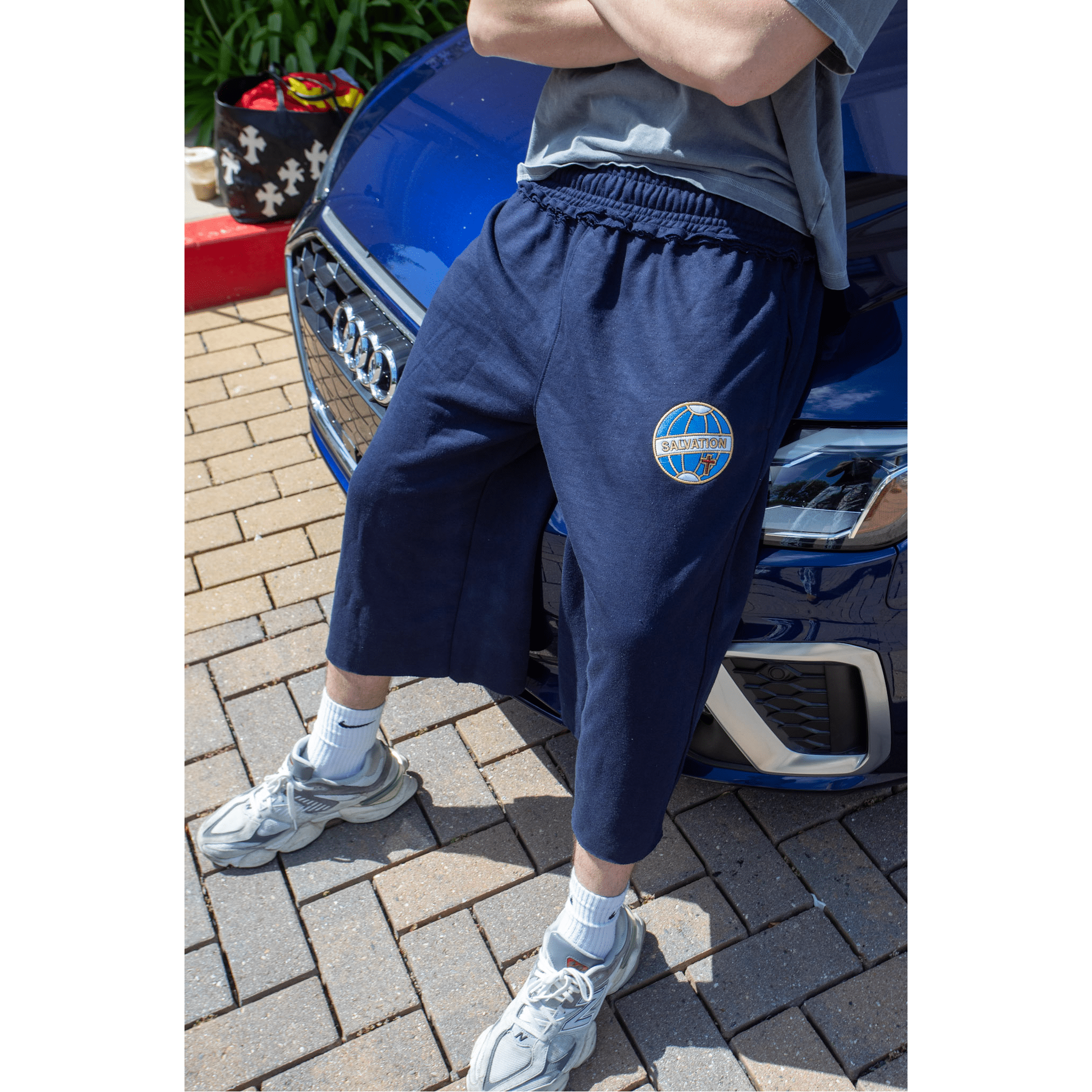 Salvation 3/4 Sweatshorts - Holy Spirit Clothing Co.