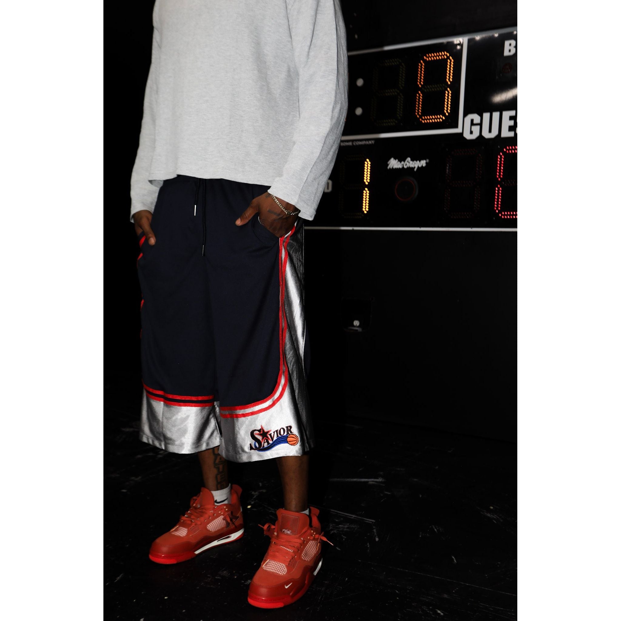 Savior 3/4 Shorts - Holy Spirit Clothing Co.