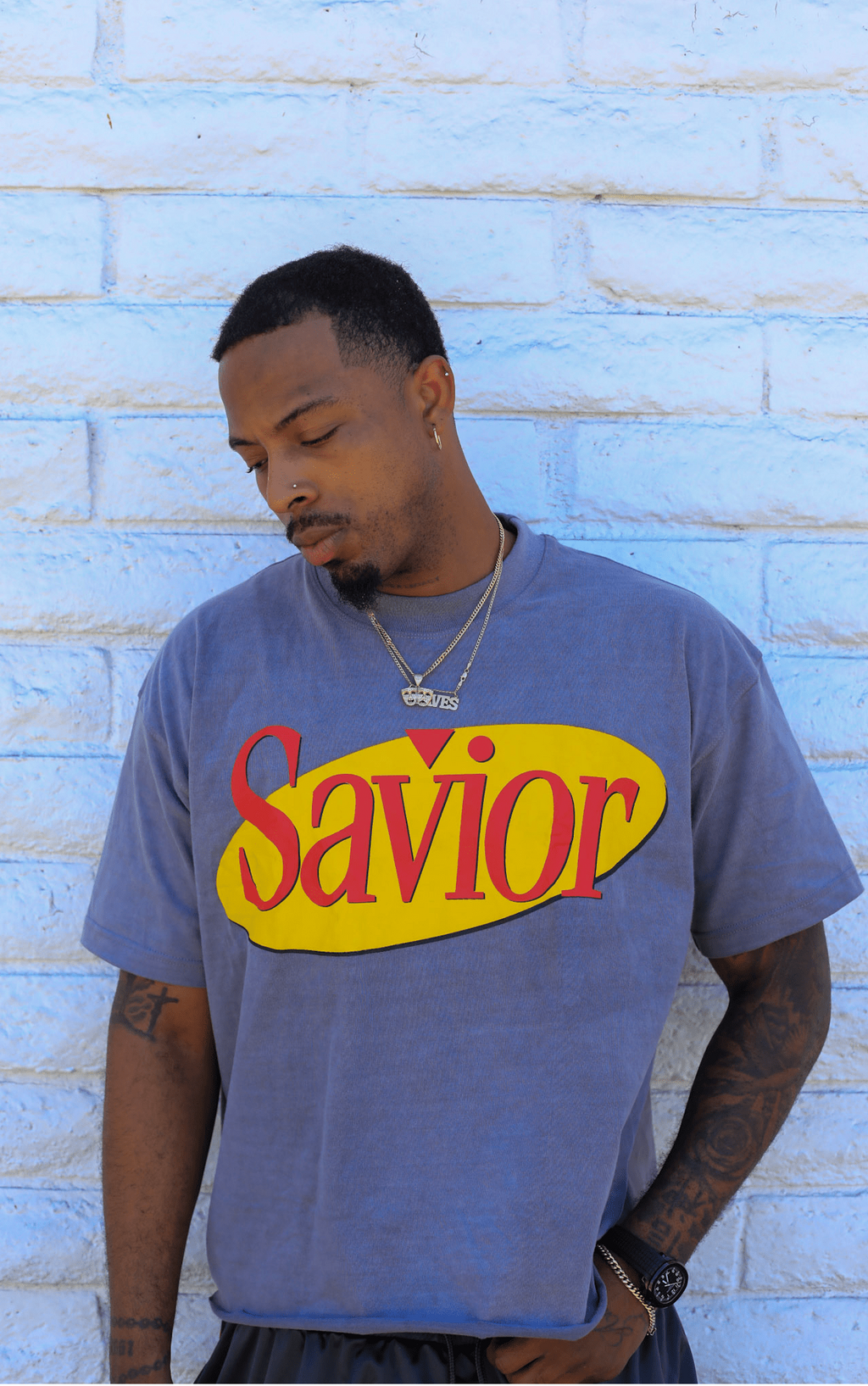 Savior Tee - Holy Spirit Clothing Co.