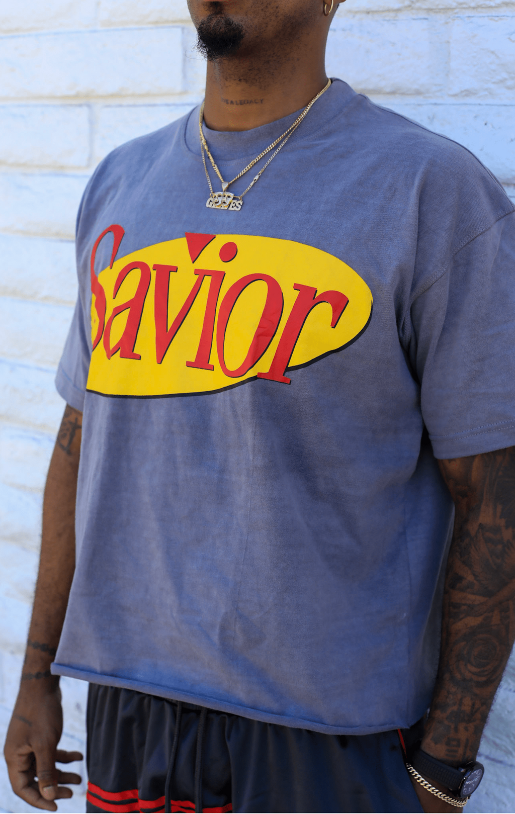 Savior Tee - Holy Spirit Clothing Co.