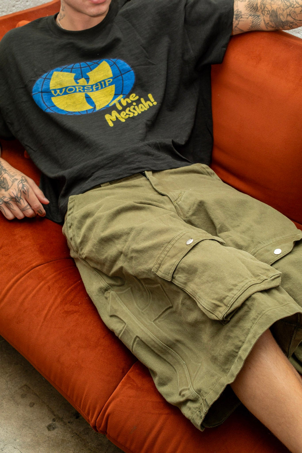 Trials Embosses Cargo - Holy Spirit Clothing Co.