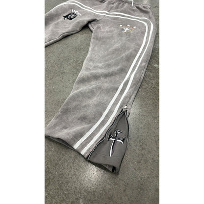 Washed Holy Flare Sweats - Holy Spirit Clothing Co.