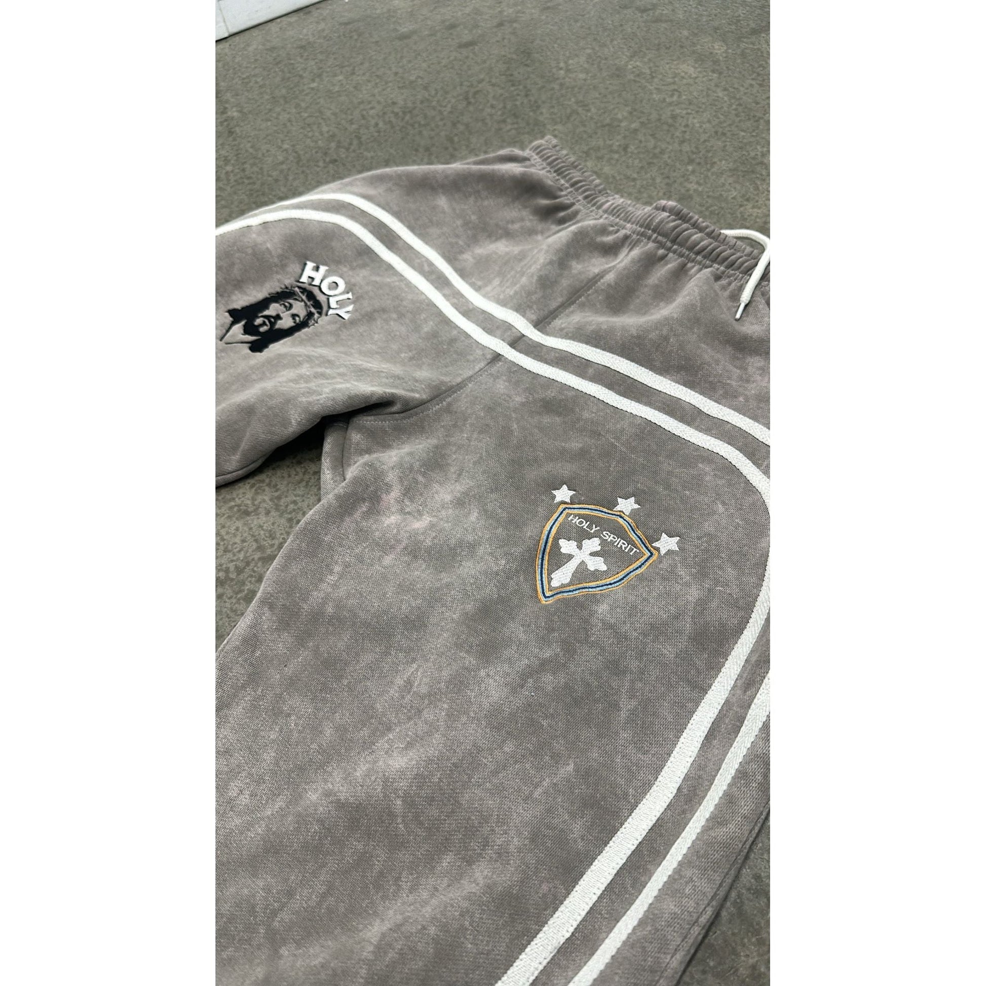Washed Holy Flare Sweats - Holy Spirit Clothing Co.