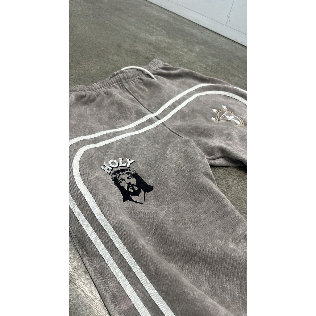 Washed Holy Flare Sweats - Holy Spirit Clothing Co.