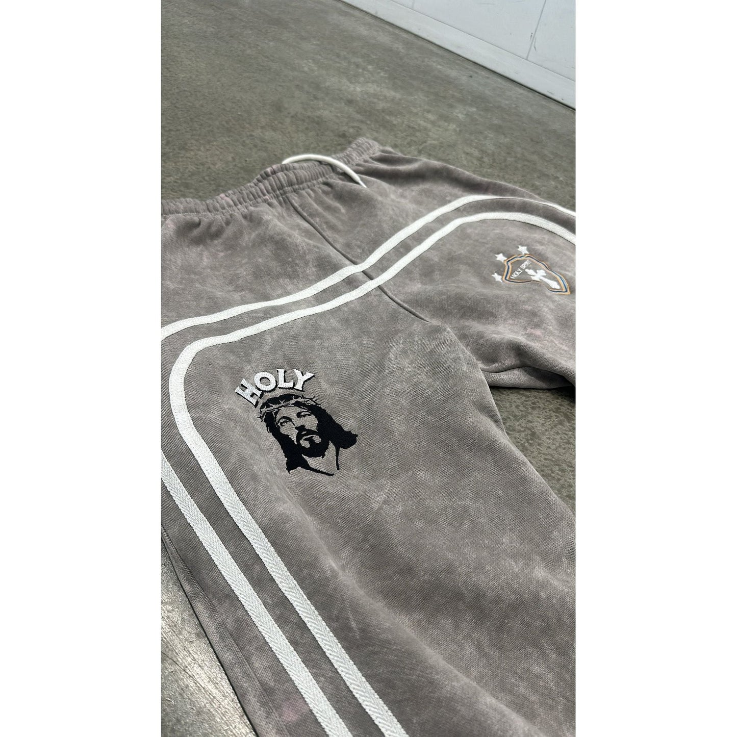 Washed Holy Flare Sweats - Holy Spirit Clothing Co.