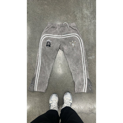 Washed Holy Flare Sweats - Holy Spirit Clothing Co.